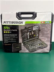 Pittsburgh 225 Piece Mechanics Tool Set - 62664 SAE & METRIC 1/4 3